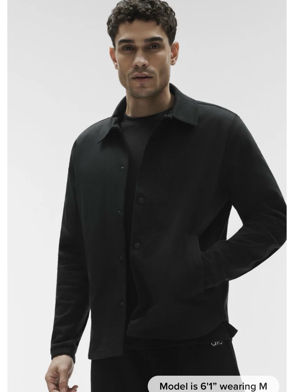 Alo Black Edition Sueded Jacket - Picture 6 of 6